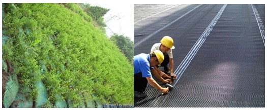 High Strength Geotextile Filter Fabric , Soil Reinforcement With Geotextiles