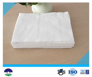 Polester Filament Geotextile Drainage Fabric High Strength White